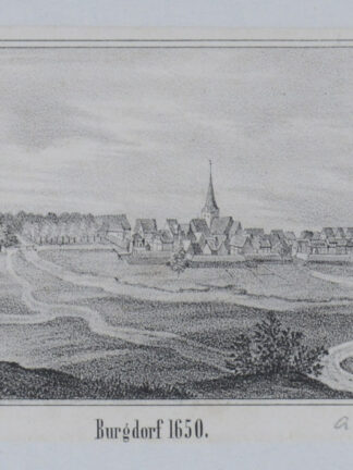 -BURGDORF/Aue. Gesamtansicht.