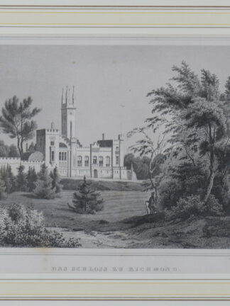 -BRAUNSCHWEIG. - RICHMOND. Ansicht mit Schloß.