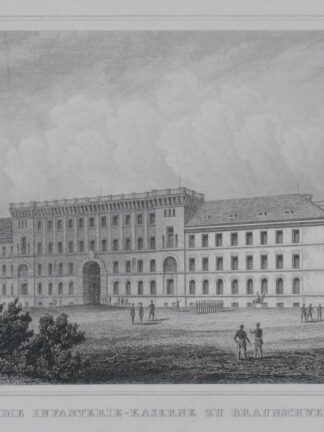 -BRAUNSCHWEIG. Infanterie-Kaserne.