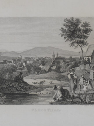 -CLAUSTHAL-ZELLERFELD. - CLAUSTHAL. Gesamtansicht.