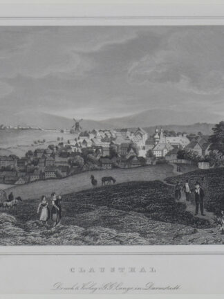 -CLAUSTHAL-ZELLERFELD. - CLAUSTHAL. Gesamtansicht.