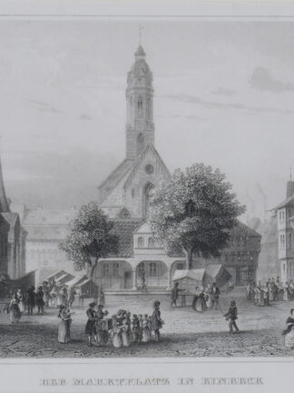 -EINBECK/Nieders. Der Marktplatz.