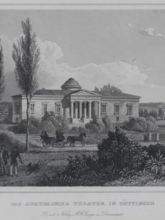 -GÖTTINGEN. Anatomisches Theater.