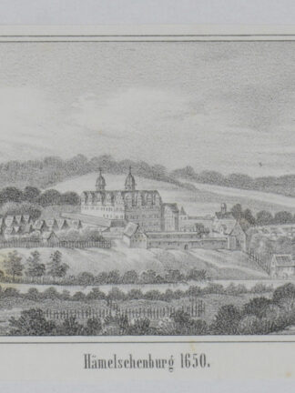 -HÄMELSCHENBURG/b. Hameln. Gesamtansicht.