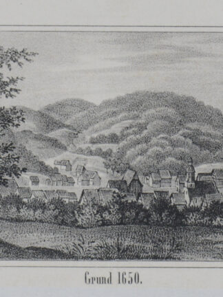 -BAD GRUND/Harz. Gesamtansicht.