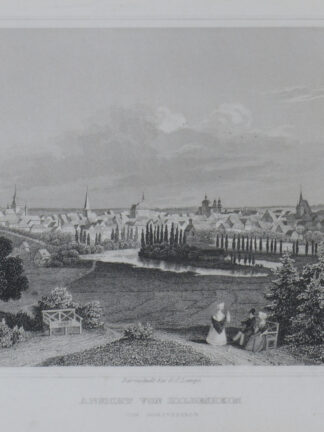 -HILDESHEIM. Gesamtansicht vom Moritzberg.