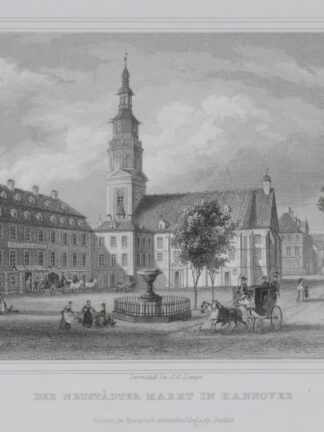 -HANNOVER. Neustädter Markt.