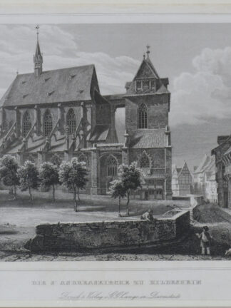 -HILDESHEIM. Die St. Andreaskirche.