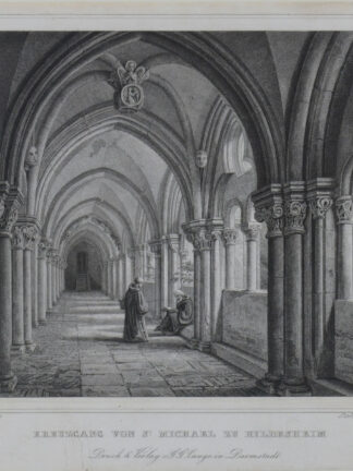 -HILDESHEIM. Der Kreuzgang von St. Michael.