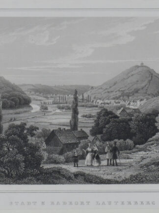 -BAD LAUTERBERG/Harz. Gesamtansicht.