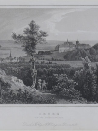 -BAD IBURG. Gesamtansicht von der Eichholzhütte aus.