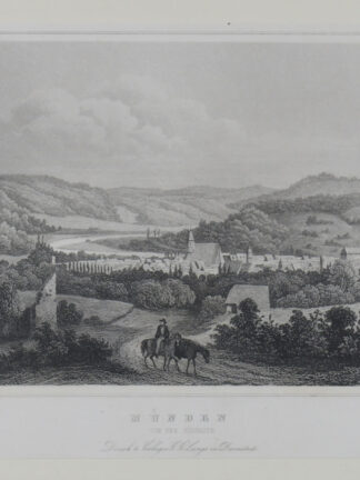 -HANN.MÜNDEN. Gesamtansicht von der Südseite aus.