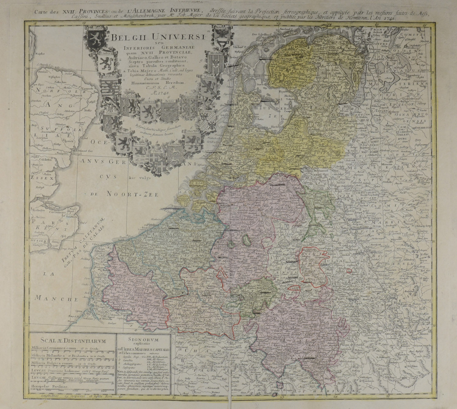 -BENELUX - "BELGII UNIVERSI SEU INFERIORIS GERMANIAE quam XVII. Provinciae