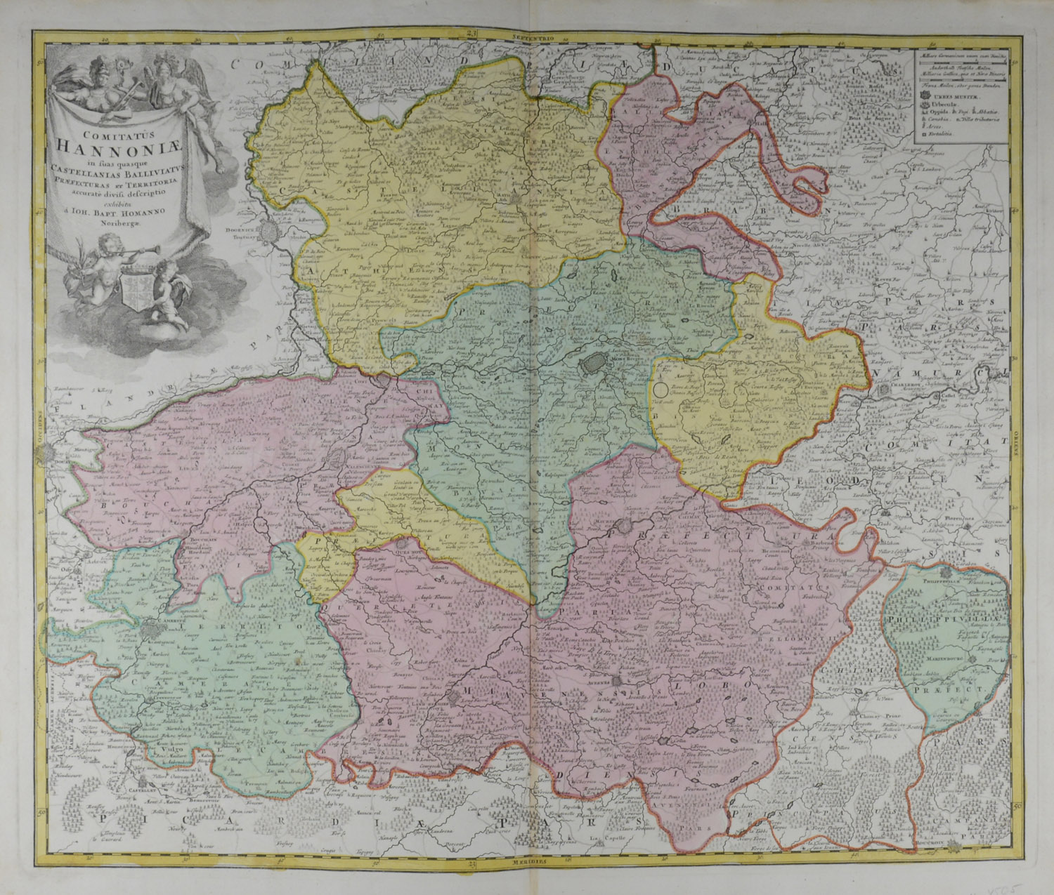 -HENNEGAU - "COMITATUS HANNONIAE".
