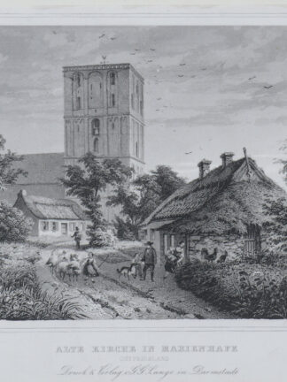 -MARIENHAFEN. Alte Kirche in Marienhafe