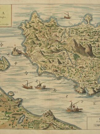 -ISCHIA. L'iIsle d'Ischia dans le Voisinage de Naples.