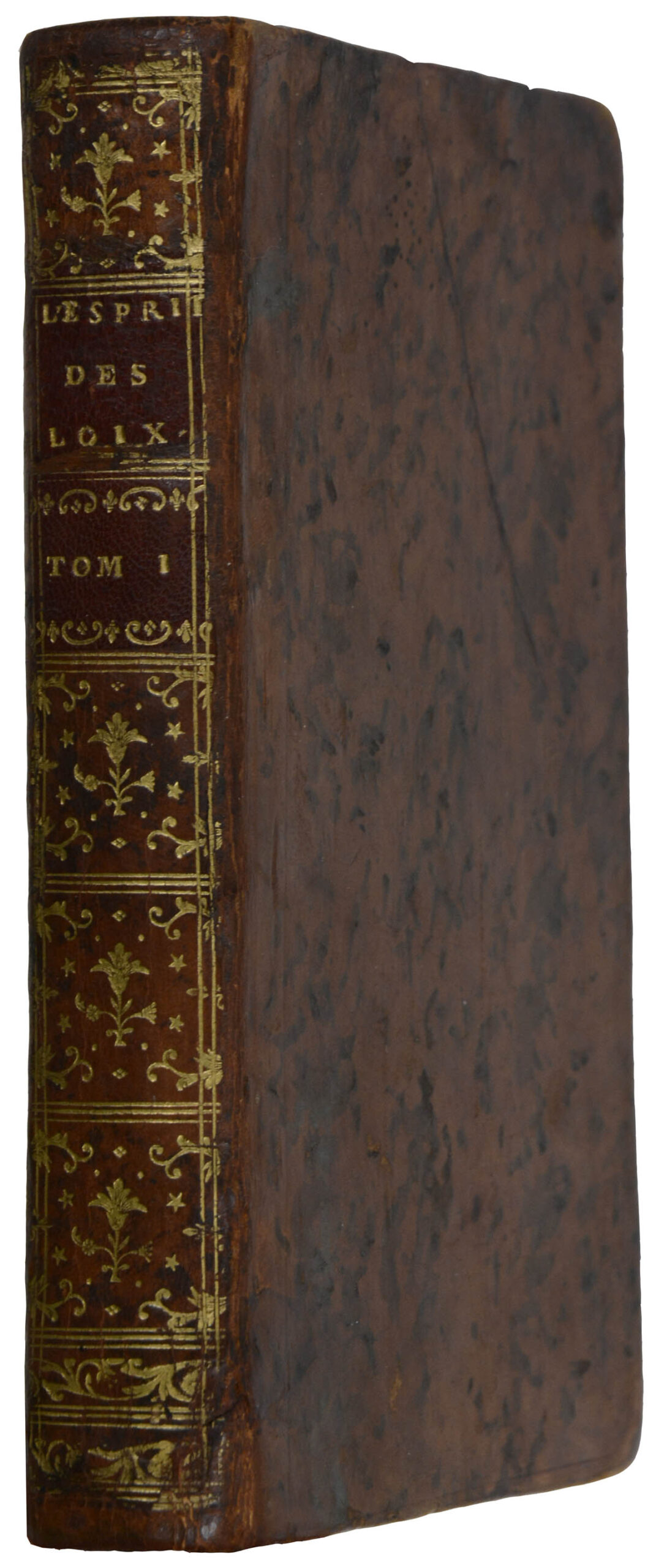 Charles de Secondat). -De l'Esprit des Loix.