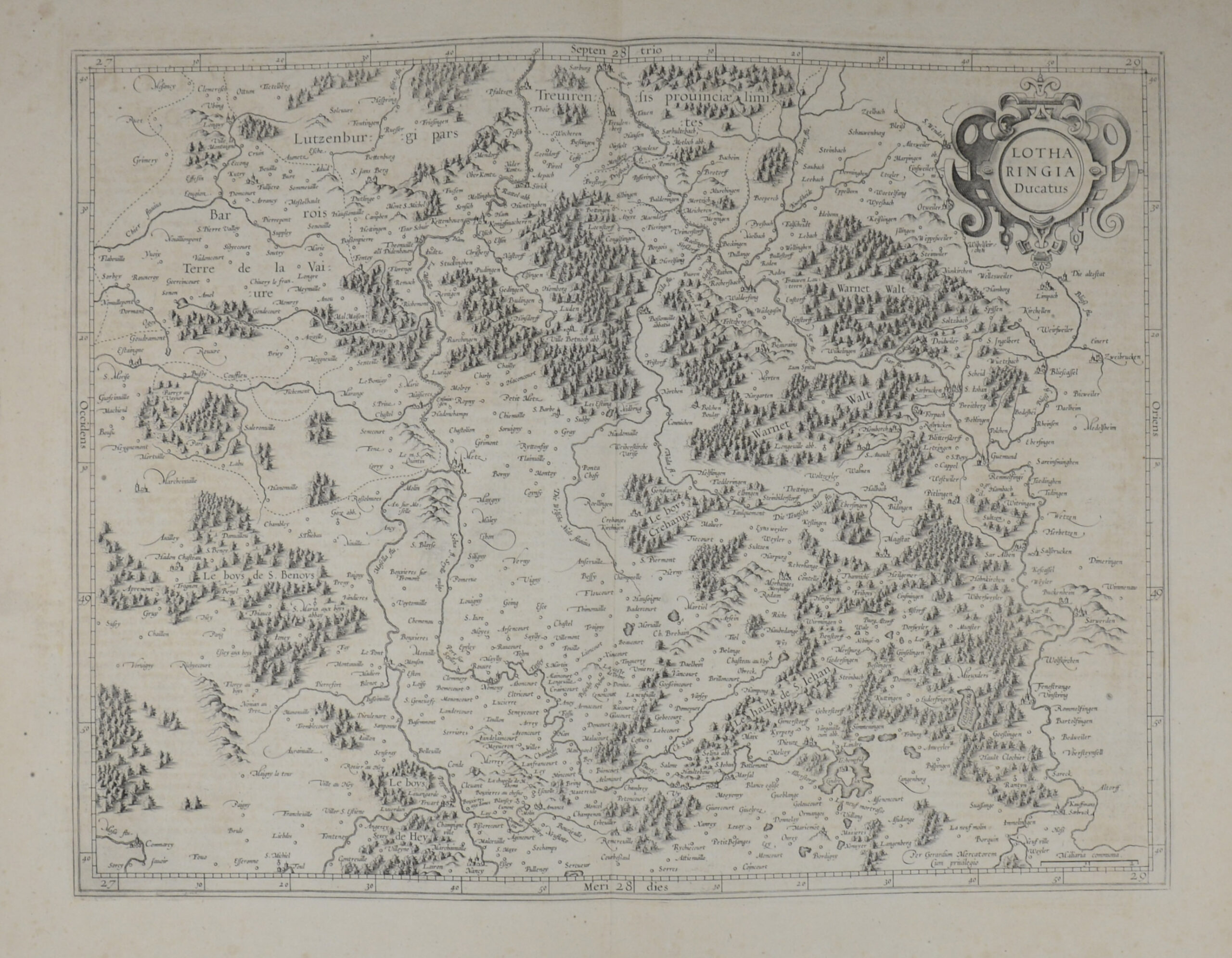 -LOTHRINGEN/LORRAIN. - "Lotahringia Ducatus."