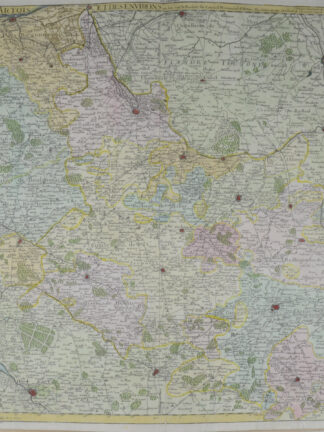 -NORDFRANKREICH - "Carte d'Artois et des environs