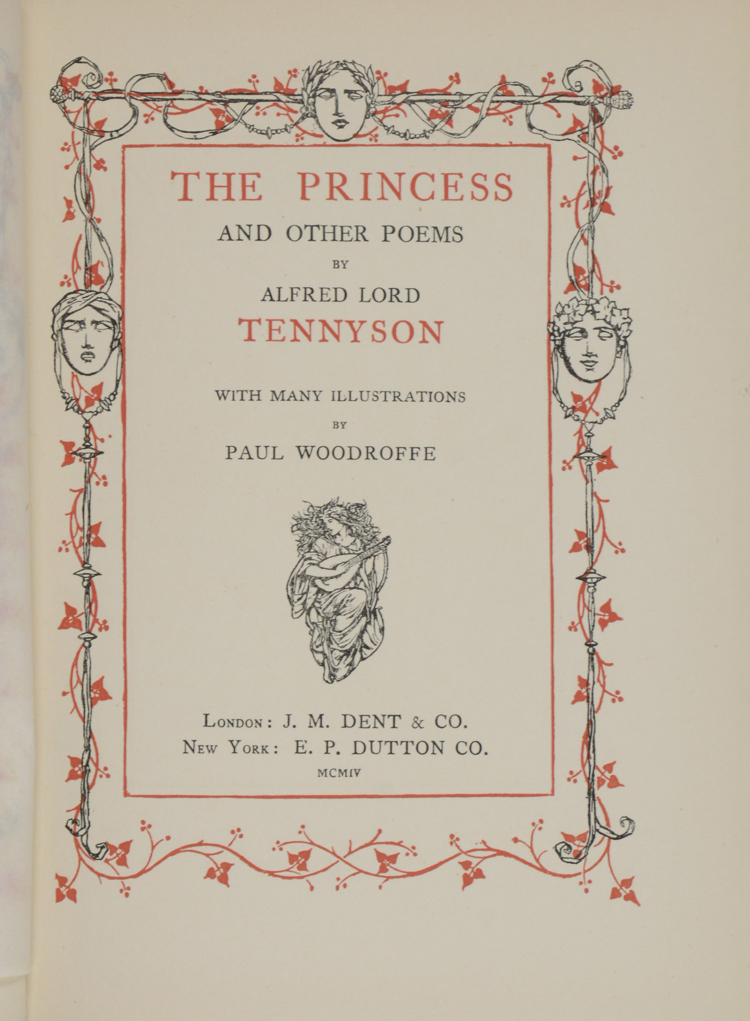 Alfred Lord. -The Princess and other Poems.