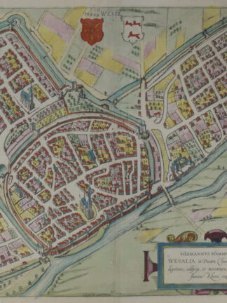 -WESEL. Plan aus der Vogelschau.