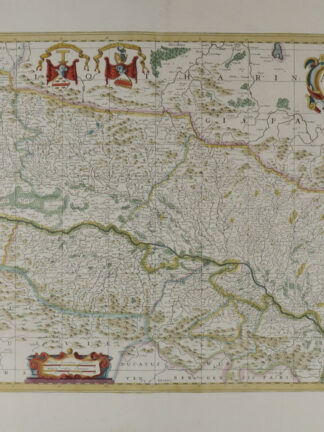 -ELSASS - "Utriusque Alsatiae superioris ac inferioris nova tabula".