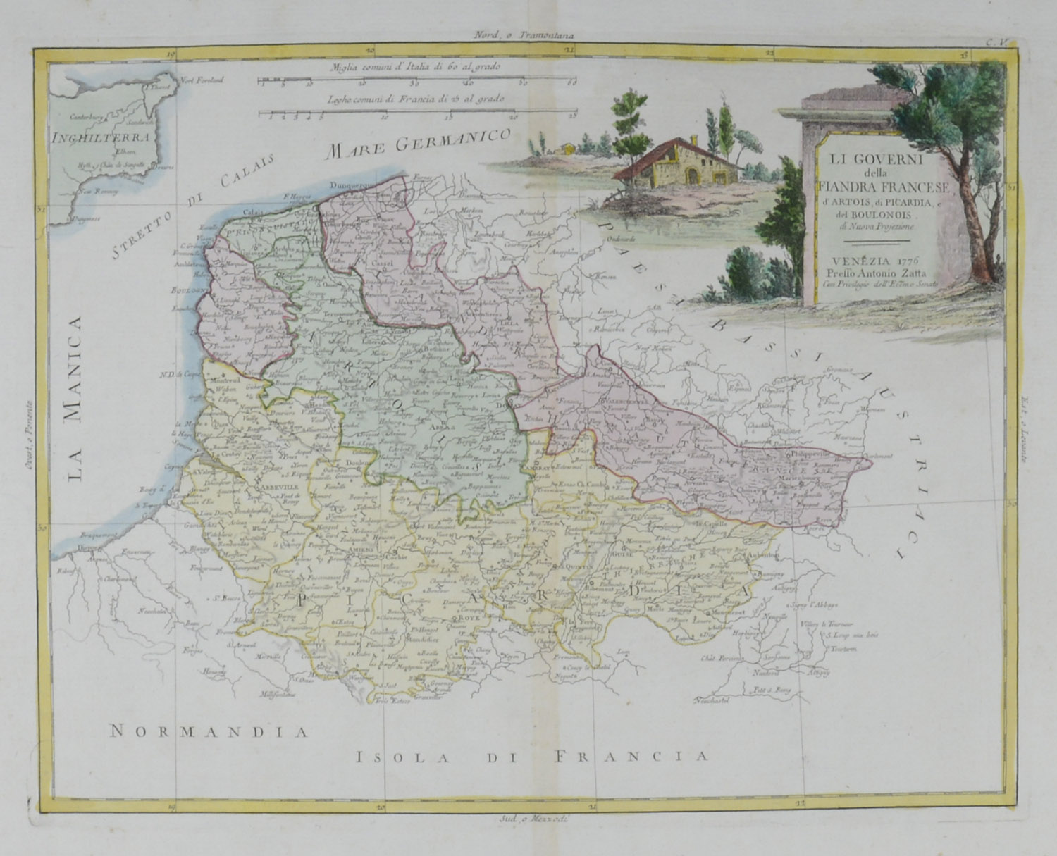 -NORDFRANKREICH - "Li Governi della Fiandra Francese