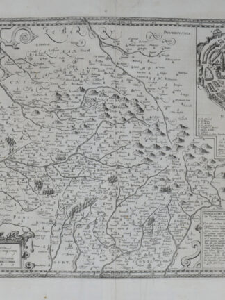 -LIMOUSIN - "Totius Le Movici Et Confinium provinciarum quantum ad dioecefin Lemovicensen spectant. Novissima & Fjdis Sima Descriptio."