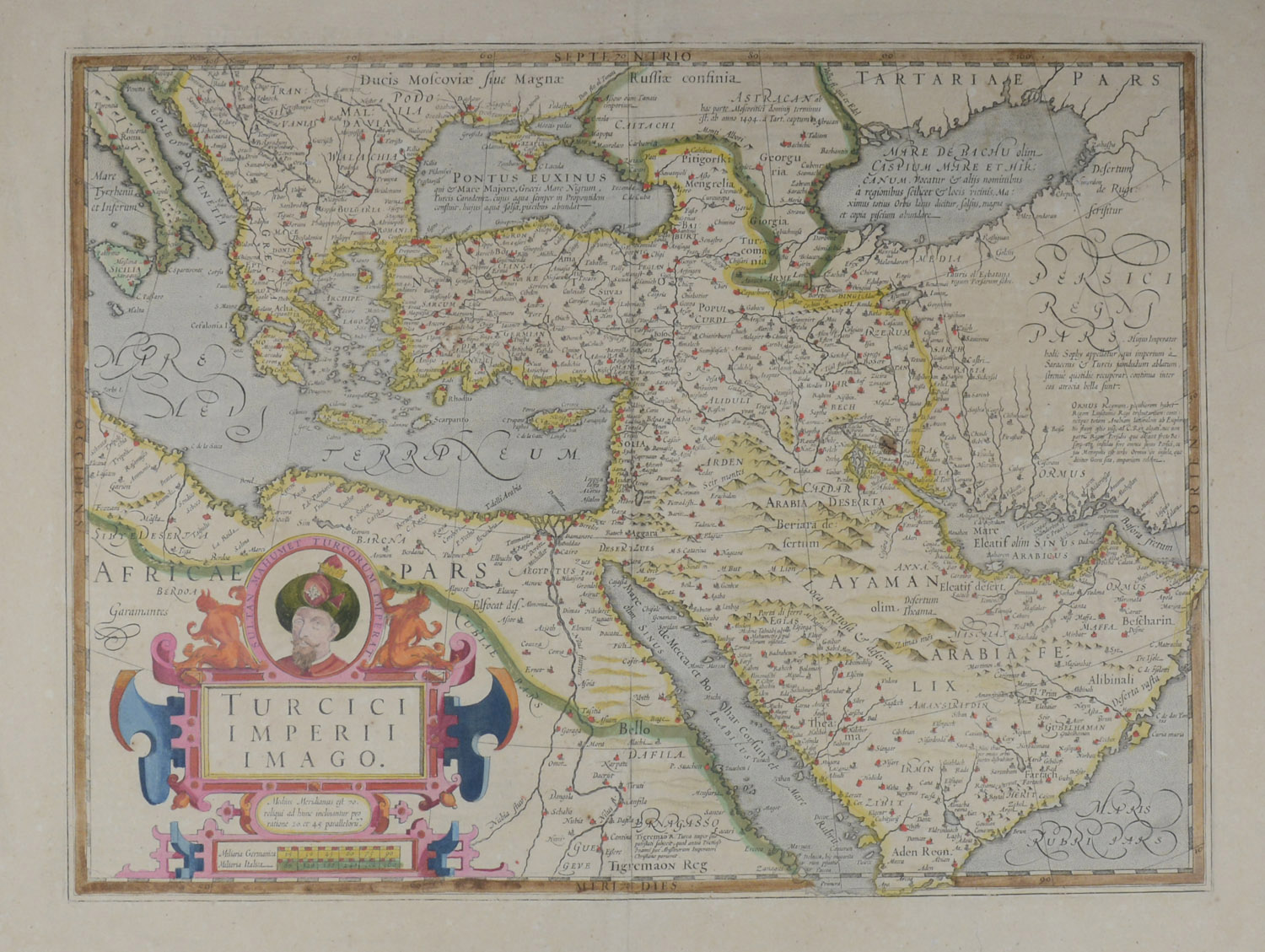 -OSMANISCHES REICH - Turcici Imperii Imago.