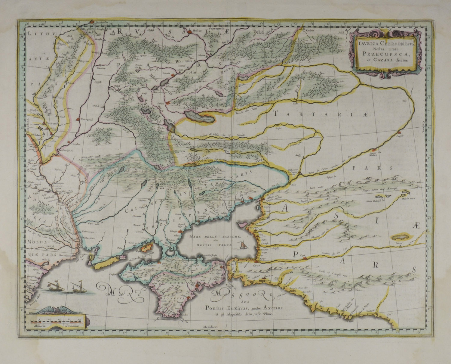 -UKRAINE - "Taurica Chersonesus. Nostra aetate Przecopsca et Gazara dicitur".