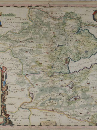 -DÄNEMARK - " Landtcarte Vom Ampte Apenrade und Luntoft herde.".