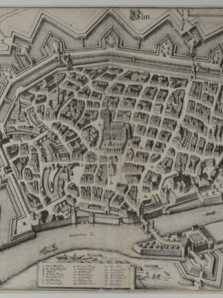 -ULM. Plan aus der Vogelschau.