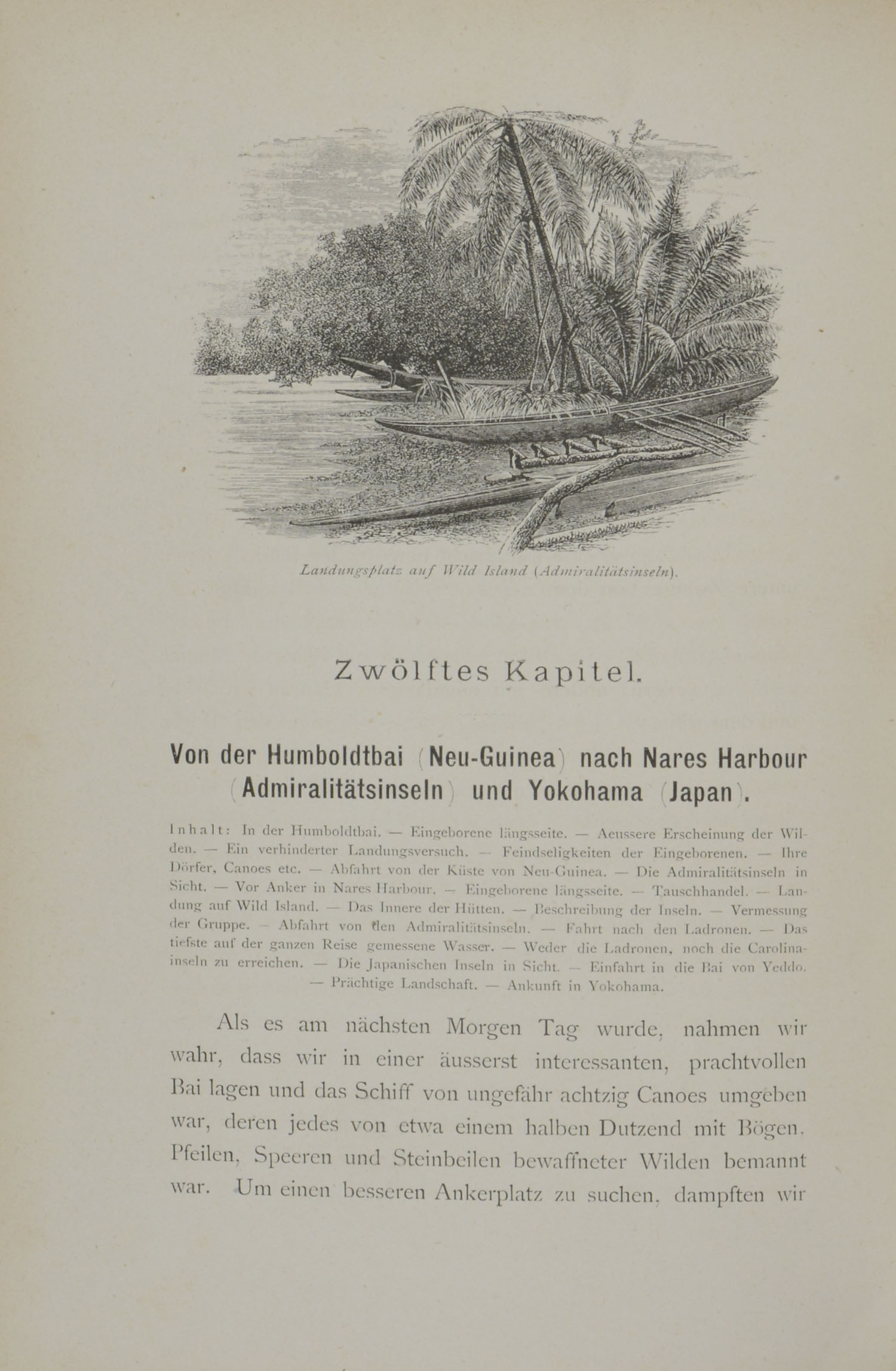 SPRY, W.J.J. Die Expedition des Challenger. <br />Eine wissenschaftliche Reise um die Welt, die erste in grossartigem Massstabe ausgeführte Erforschung der Tiefen der Oceane i n populärer Darstellung. Deutsch von Hugo von Wobeser. – Bild 3