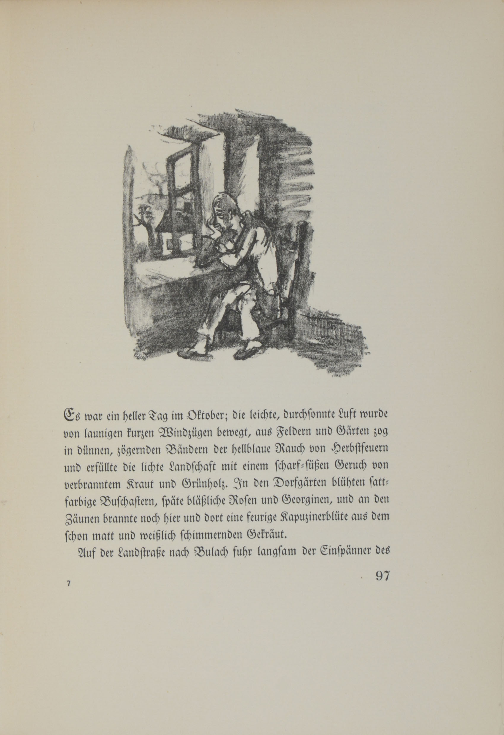 HESSE, Hermann. Knulp. <br />Drei Geschichten aus dem Leben Knulps. – Bild 3