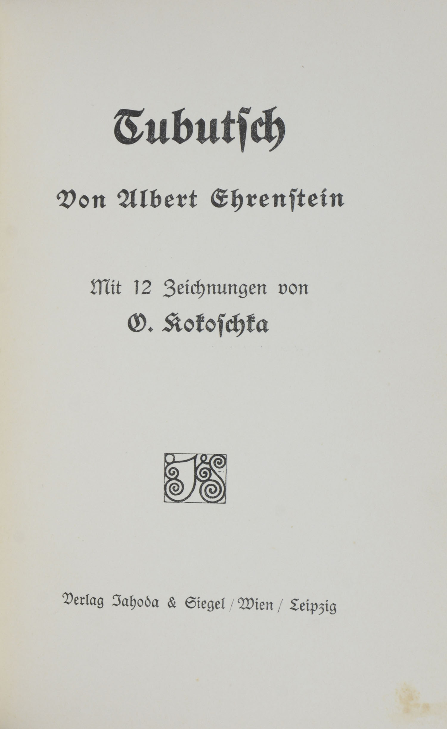 Albert. -Tubutsch.