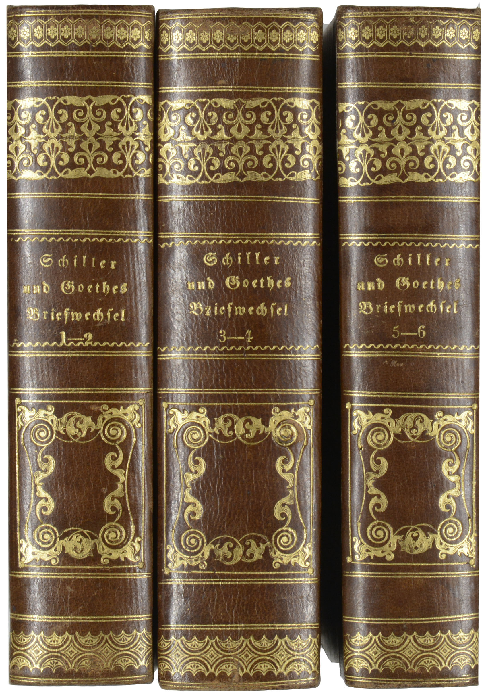 SCHILLER (Friedrich von) und (Johann Wolfgang von) GOETHE. -Briefwechsel zwischen Schiller und Goethe in den Jahren 1794-1805.
