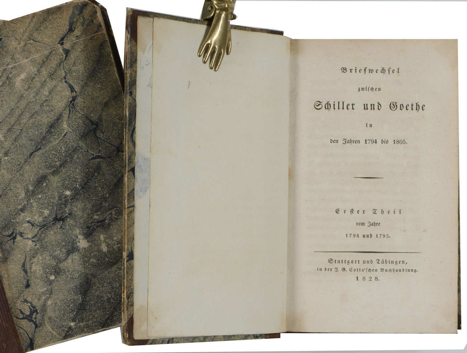 SCHILLER (Friedrich von) und (Johann Wolfgang von) GOETHE. Briefwechsel zwischen Schiller und Goethe in den Jahren 1794-1805. – Bild 2