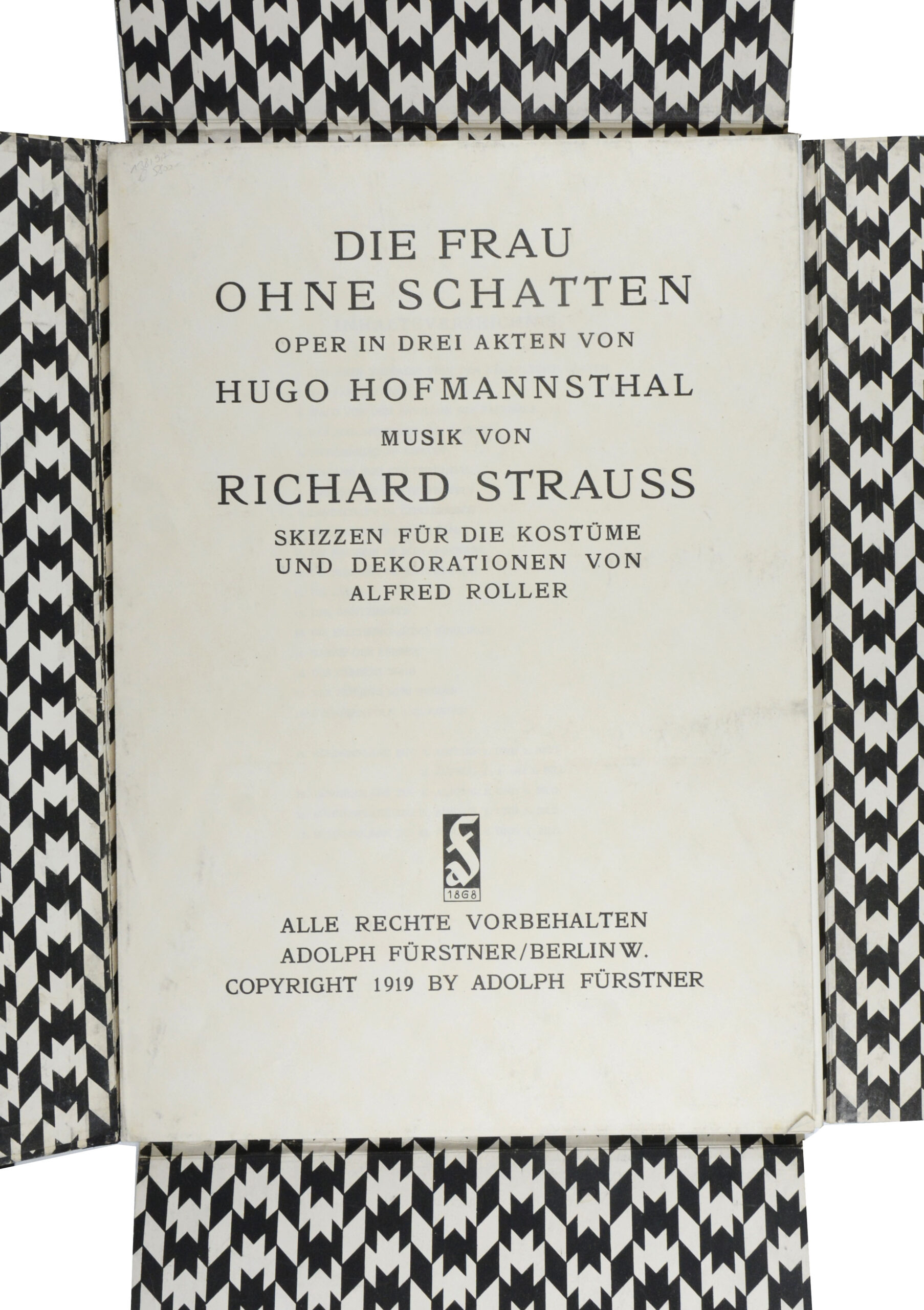 Hugo von. -Die Frau ohne Schatten.