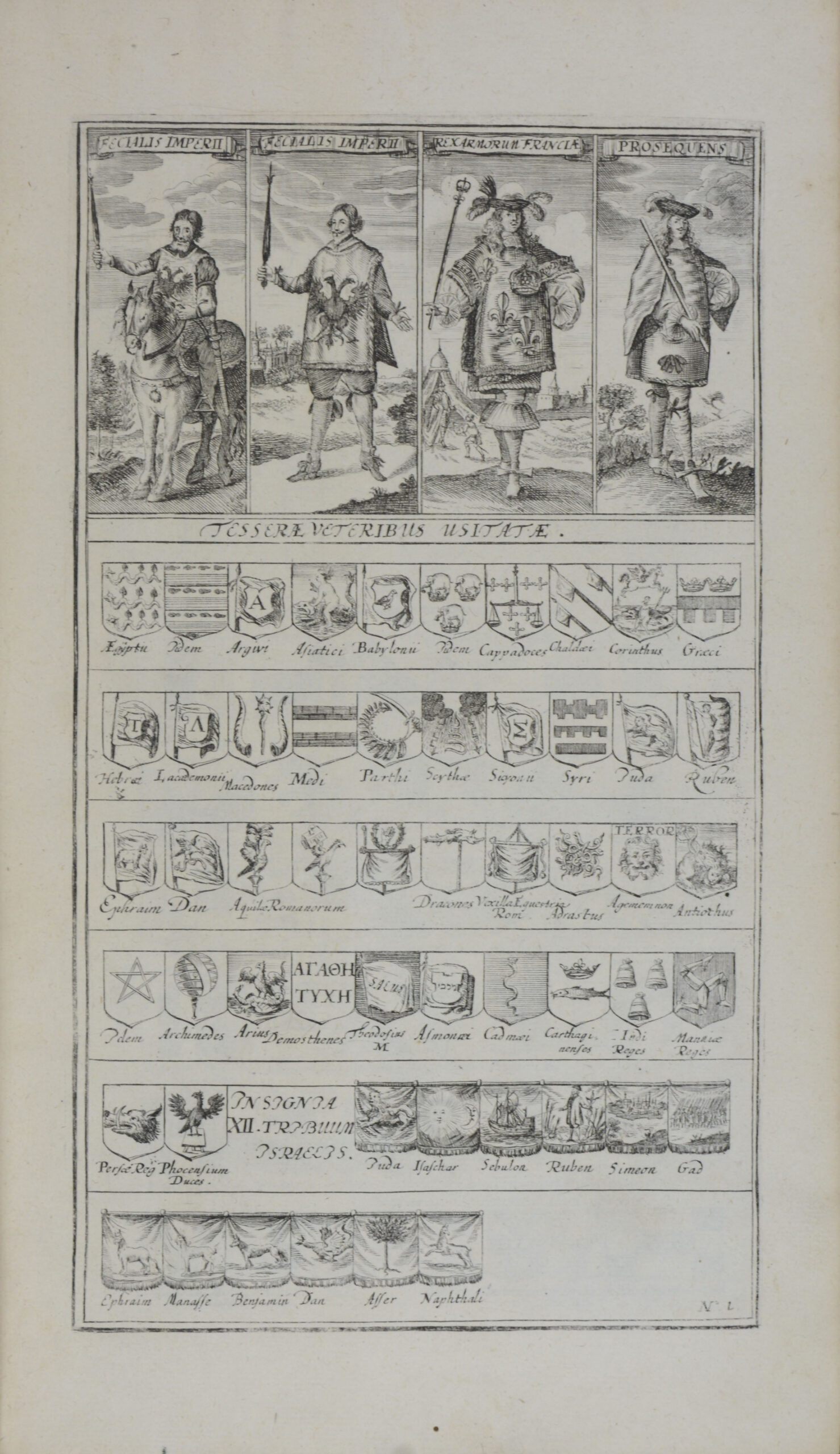SPENER, Philipp Jacob. Insignium theoria seu Operis Heraldici... <br />Pars generalis (und) pars secialis. – Bild 4